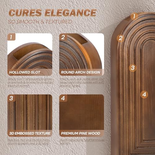 EOSAHR Rustic Wall Vase: Wall Planter - Image 3
