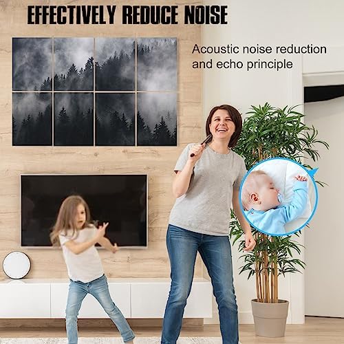 Acoustic Panels Soundproof Wall Panel: Acoustic Wall Art Sound Proof Padding - Image 5