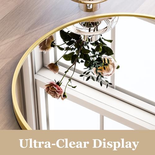HARRITPURE 16"x24" Arched Bathroom Mirror - Image 4