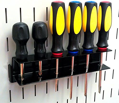Wall Control KT-400-WRK B Slotted Tool Board Workstation Accessory Kit - Image 4