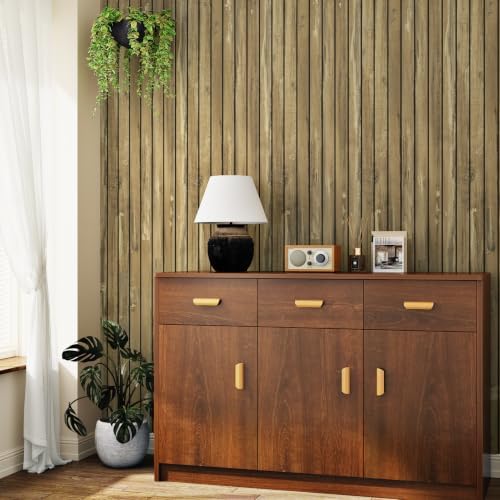 Wallercity Wood Board 3D Slat Peel and Stick Wall Panels - Image 5