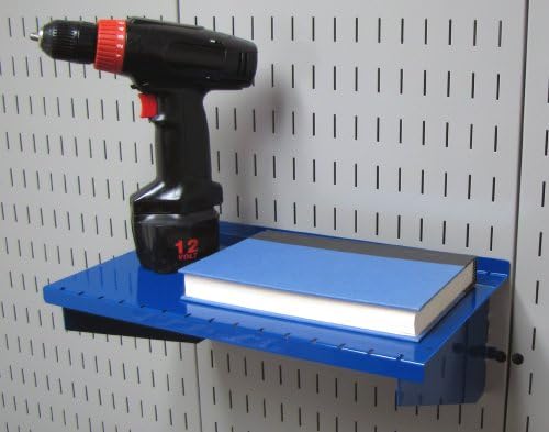 Wall Control Shelf 9in Deep Pegboard Shelf Assembly Pegboard and Slotted Tool - Image 2