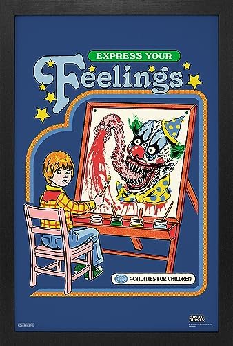 Pyramid America Steven Rhodes Express Your Feelings 12x18 Poster Frame by PyramidAmerica