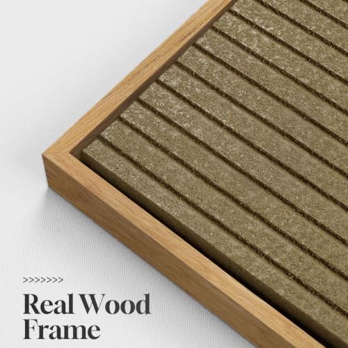 Large Framed Modern Abstract Wall Art - Image 4