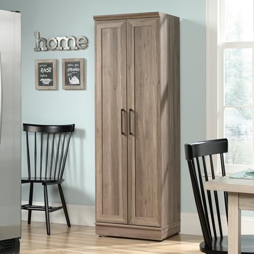 Sauder HomePlus Storage Cabinet/ pantry cabinets, Salt Oak finish - Image 6