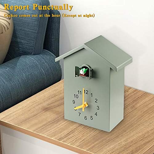 KEYPOWER Cuckoo Clock Cuckoo Wall Clock, Cuckoo Bird Voices Call, Design Clock - Image 5