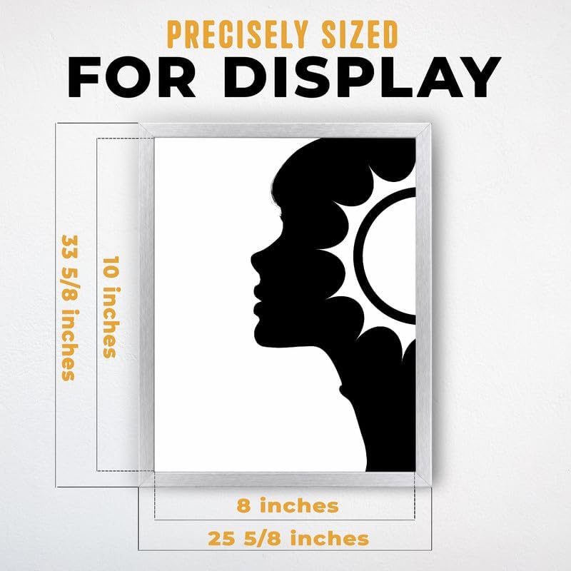 InkFlow Posters Abstract Face Silhouette Canvas Poster - Image 3