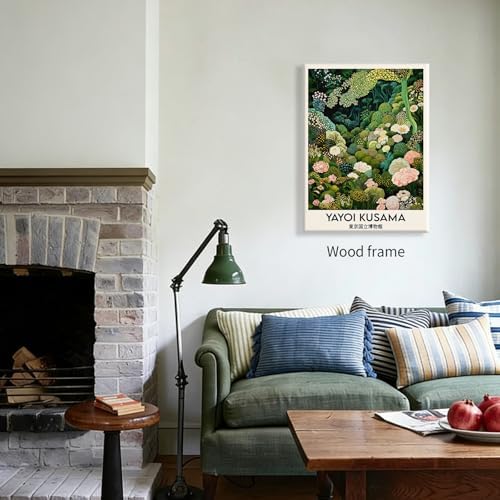 Yayoi Kusama Botanical Wall Art Vintage Japanese Nature Floral Poster 08x10 - Image 4