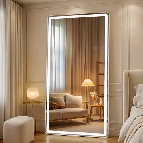 LED Full Length Mirror 32 x 71 Inch - Image 2