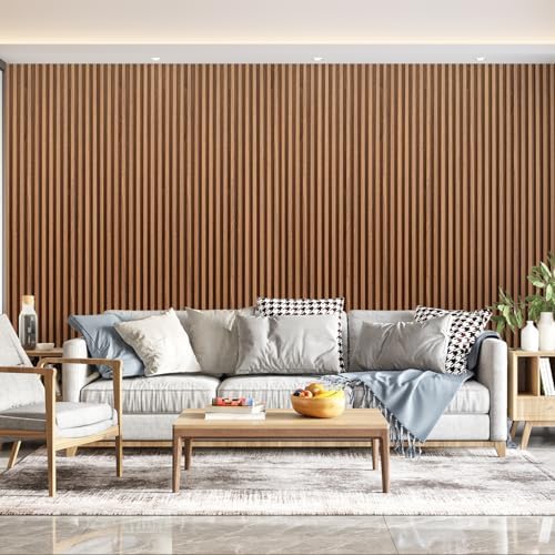 Art3dwallpanels Wood Slat Wall Panels, 3 Pack Sample 3D Noise Absorbing - Image 4
