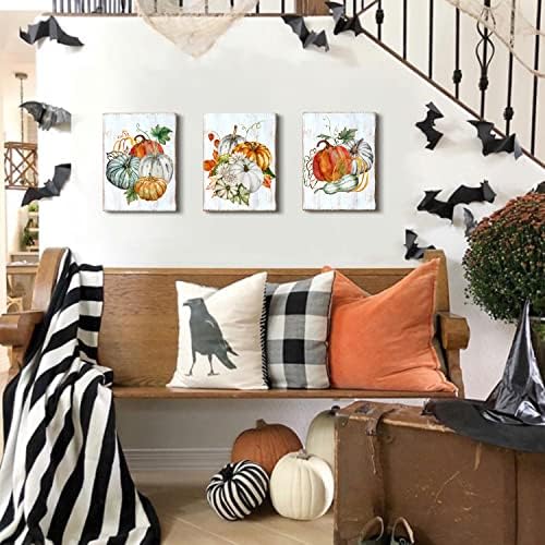 Pumpkin Decor Wall Art Halloween Themed Canvas Wall Decor - Image 3