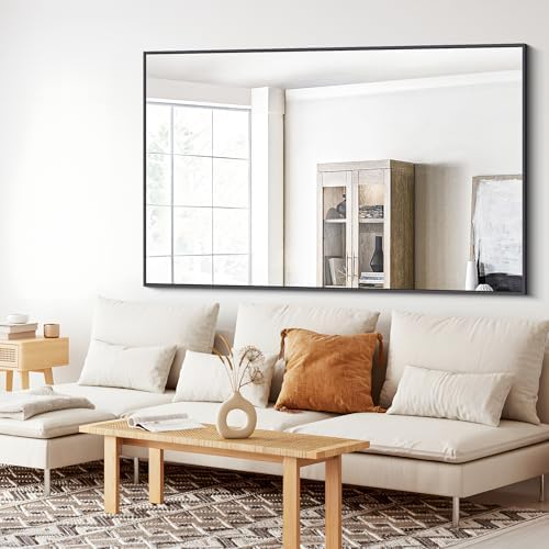 BONEWEI Bathroom Mirror, 55x36 inch Large Wall Mirror - Image 3