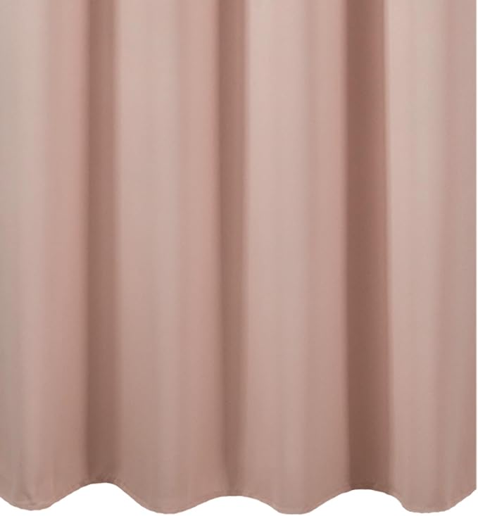 LEMOMO Blackout Curtains 66 x 72 Inch Long Blush Curtains Set of 2 Panels Room - Image 8