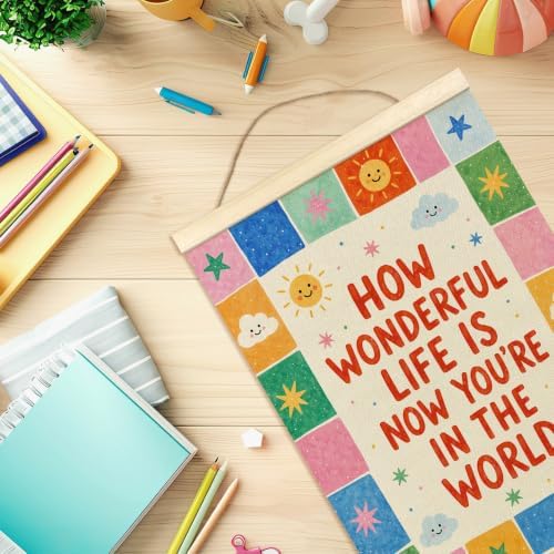 madalo Inspirational Nursery Wall Art Poster Hanger Frame 12x16 Inch - Image 7
