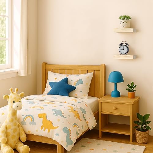 BGMG Small Wood Floating Shelves, 8 inch, Unfinished - Image 5