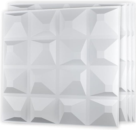 Art3d Decorative 3D Wall Panel, 32 Sq.FT PVC Interior Wall Decor by Art3d