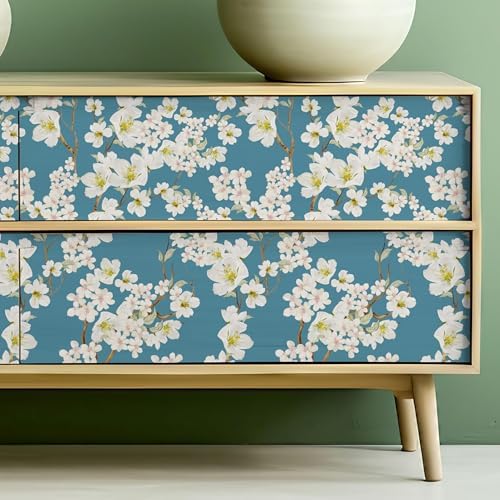 Main Street Peel and Stick Wallpaper Sheets, Magnolia Branches - Image 4