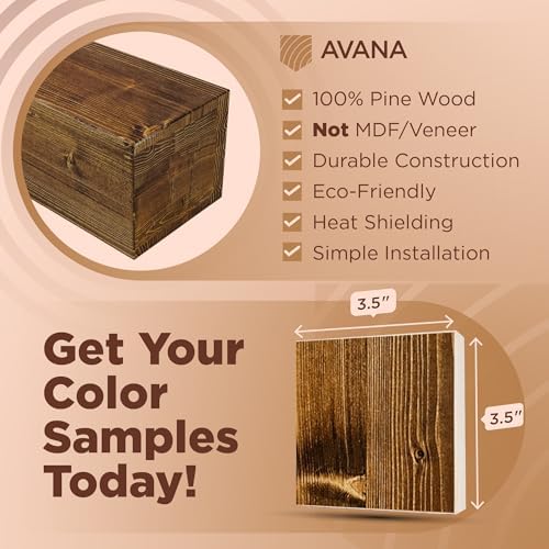 Avana Natural Pine Wood Color Samples - Image 2