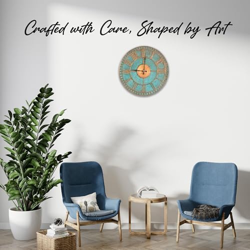 Handmade Copper Wall Clock Artisan Touch in Every Piece - Image 2