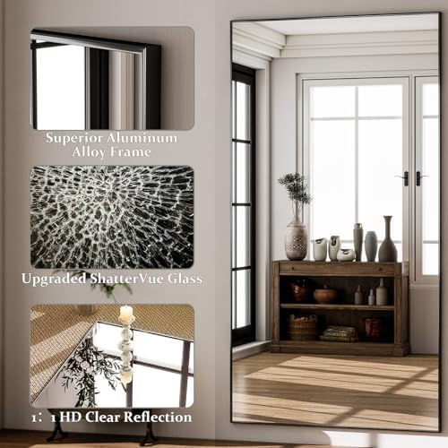 GLSLAND 71"x31" Full Length Mirror Large Floor Mirror - Image 3