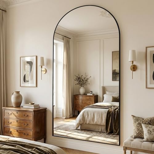 Suidia 90"x46" Arched Full Length Mirror - Image 3