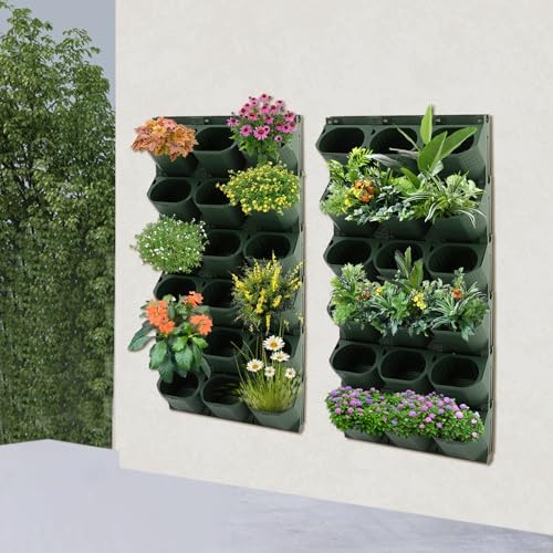 36-Slot Wall Planter, Vertical Garden Flower Pot Holder - Image 6