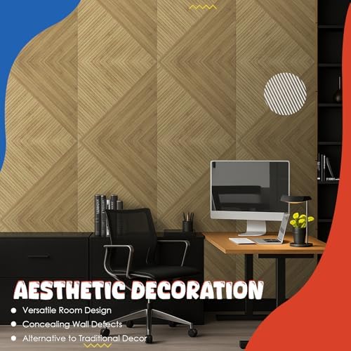 Acoustic Panels 6 Pack, Soundproof Wall Panels 23.6 x 23.6 Inches, Large - Image 5
