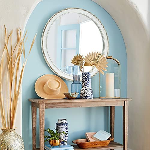 Round Wood Mirror - Image 7