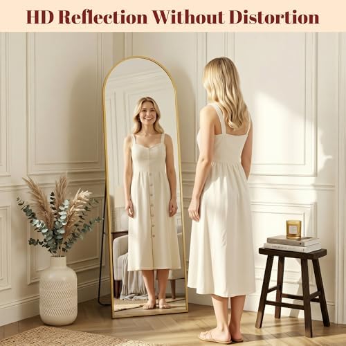 Suidia 56"x14" Arched Full Length Mirror - Image 5