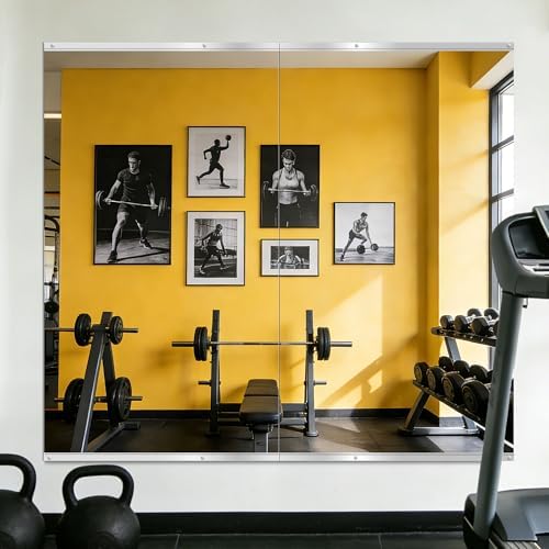 Home Gym Mirror for Wall, Workout Mirrors for Home Gym by Unknown