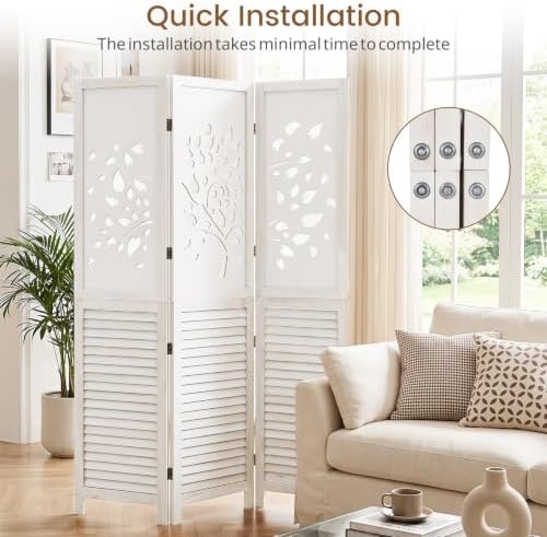 GIANTEX 3 Panel Folding Room Divider - Image 4