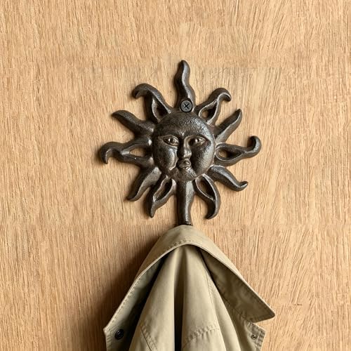 Cast Iron Hook, Sun Shape - Image 6