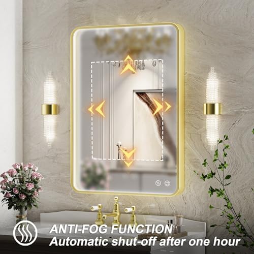 20X28 Inch LED Bathroom Mirror, 3 Color - Image 4