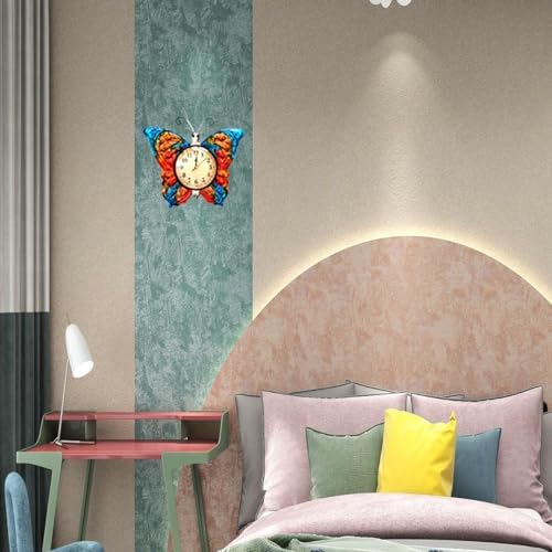 TXYS Wall Clock for Home Butterfly Decor Art Decorations ，Butterfly Outdoor - Image 5