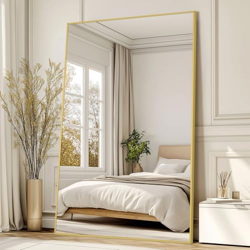 MirrMuse Large Mirror Full Length 72"X44", Oversized Floor Mirror by MirrMuse