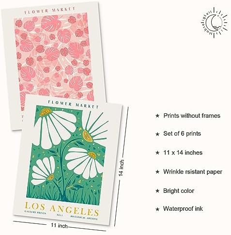 Habseligkeit Flower Market Posters - Image 2