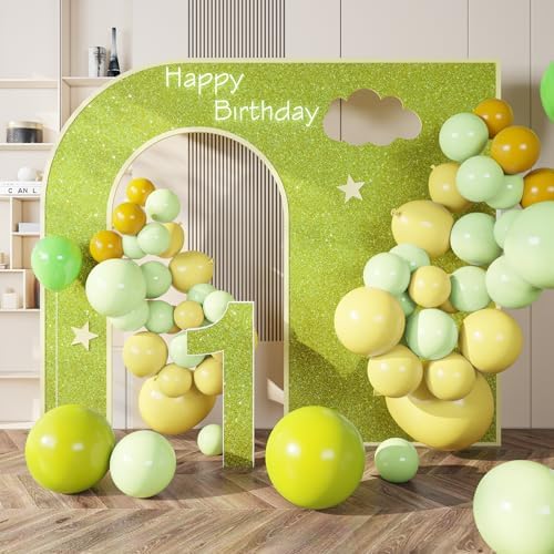 Lime Green Glitter Contact Paper Sparkle Wall Paper 15.7"x472" - Image 7