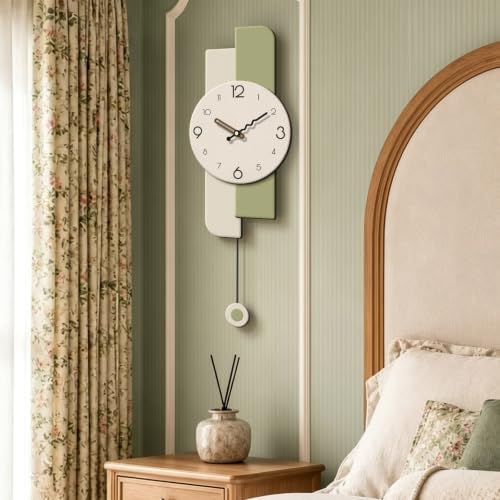 Modern Minimalist Pendulum Wall Clocks by Janstime