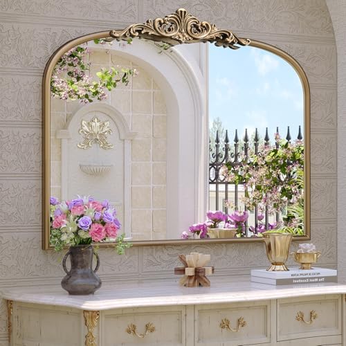 Vintage Gold Mirror by Wiserset