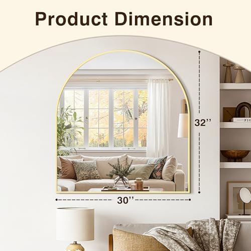 Arched Bathroom Vanity Mirror for Over Sink - Image 3