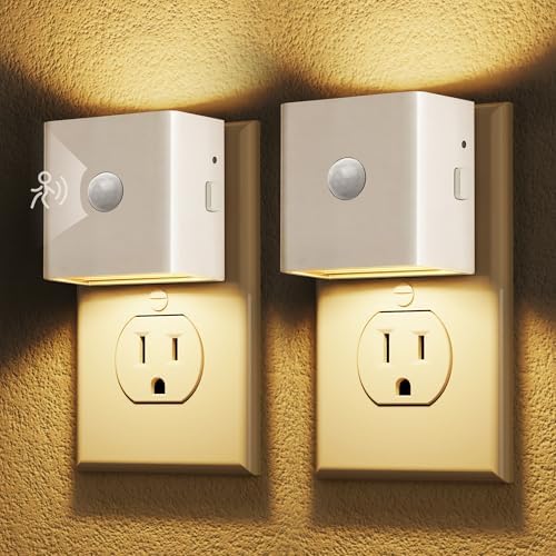 DORESshop Motion Sensor Night Light, Plug in Night Light, Motion Night Light by DORESshop