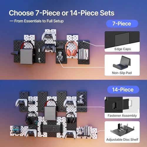 PEGZONE Controller and Headphone Holder Wall Mount - Image 3