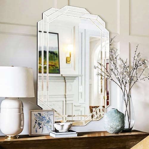 Chende 32" x 47" Large Bathroom Mirror - Image 5