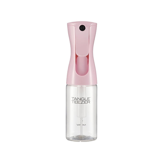 TANGLE TEEZER Travel-Size Fine Mist Continuous Spray Bottle, Reusable and Refillable, for Hair Detangling and Styling, 6.1 oz, Millennial Pink