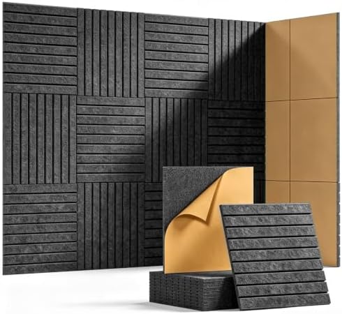 Waister Soundproof Wall Panels, 0.47 Inch Thicker High Density by Waister