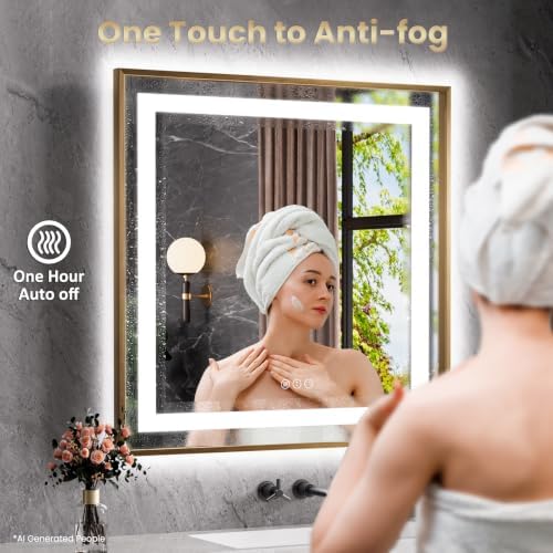 Amorho 72"X36" LED Bathroom Mirror - Image 5
