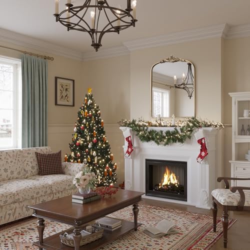 Arched Antique Wall Mirror - Image 5