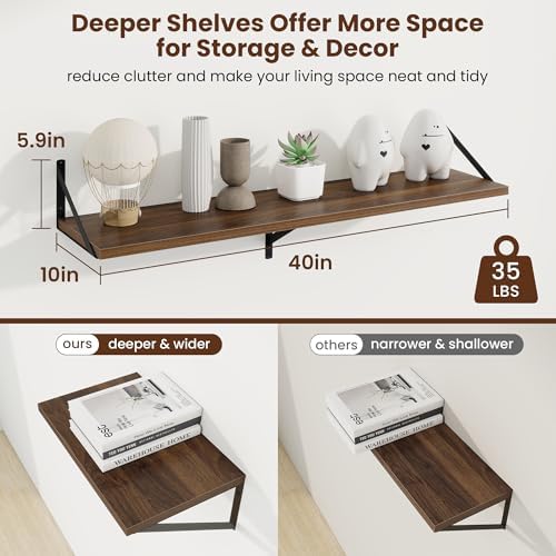 Axeman Deep Floating Shelves - Image 3