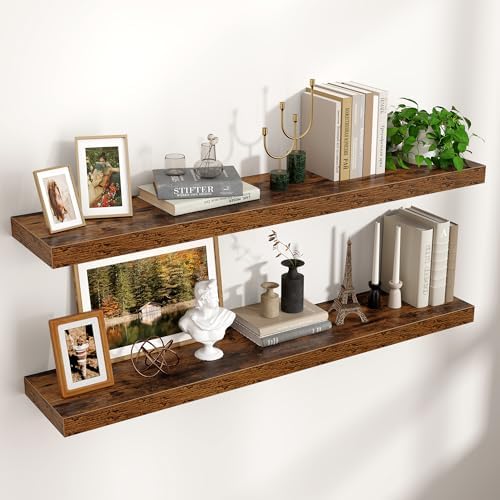 48" Wide x 9" Deep Floating Shelves by Venusmiles