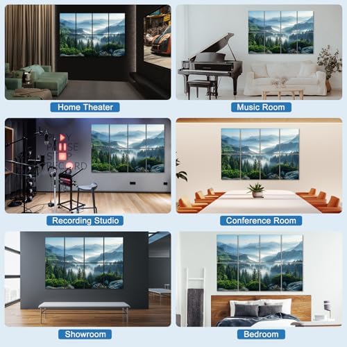 Decorative Acoustic Panels 8 Pack - Image 4